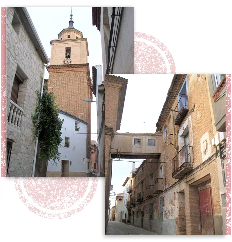calles de Plasencia de Jalón