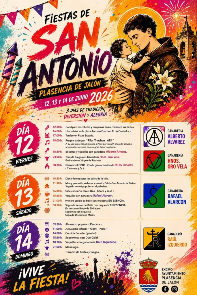 FIESTAS SAN ANTONIO 2026
