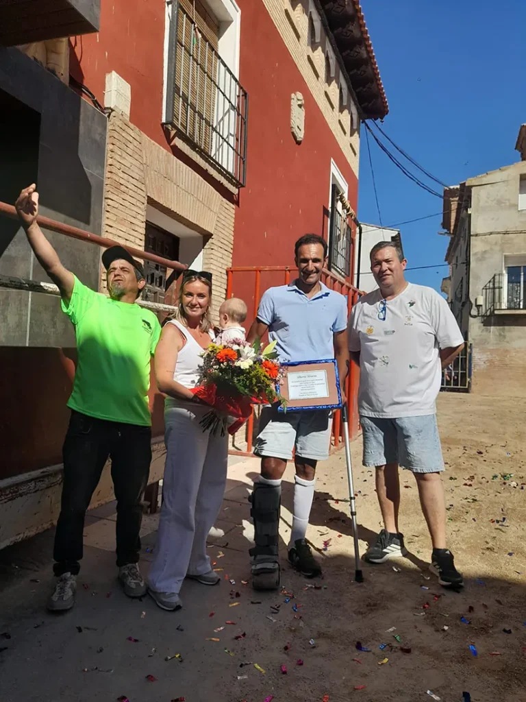 El pueblo de Plasencia de jalón rinde homenaje al torero Alberto Álvarez 